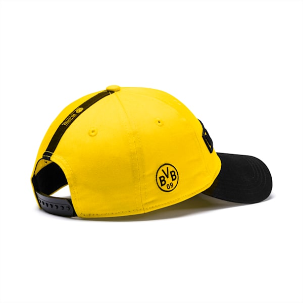 BVB Fan Cap, Puma Black-Cyber Yellow, extralarge