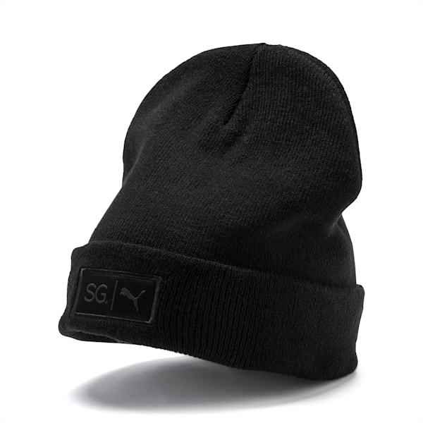 SG x PUMA Style Beanie, Puma Black, extralarge