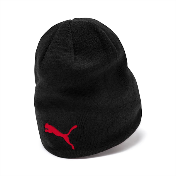 AC Milan Reversible Beanie, Tango Red -Puma Black, extralarge