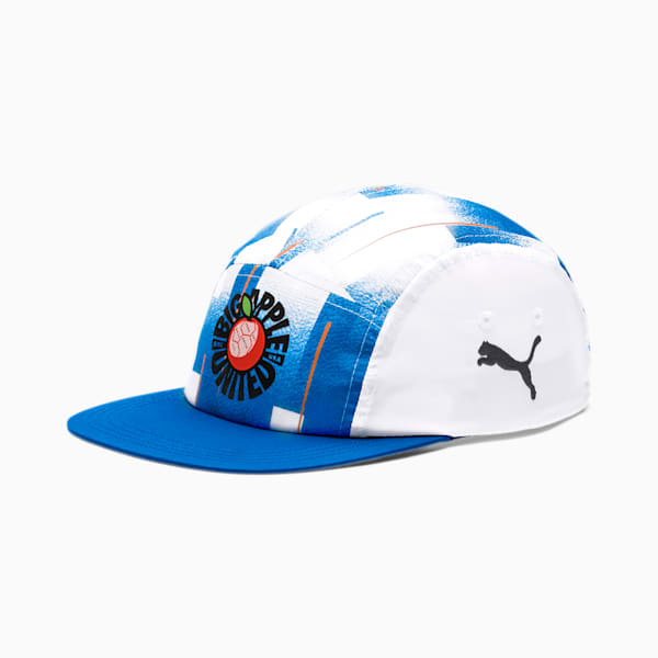 Influence Pack New York Cap, Puma White-Electric Blue Lemonade, extralarge