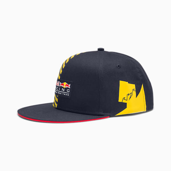 Red Bull Racing Lifestyle Flatbrim Cap, NIGHT SKY, extralarge