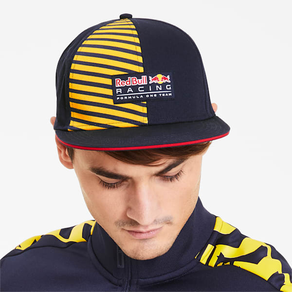 Red Bull Racing Lifestyle Flatbrim Cap, NIGHT SKY, extralarge