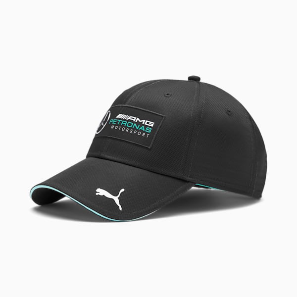 Mercedes Silver Arrows Baseball Cap, Puma Black, extralarge