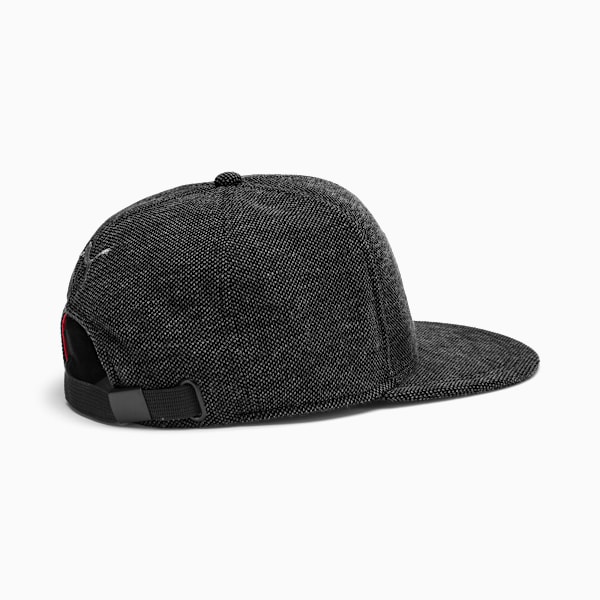 Scuderia Ferrari Lifestyle Flatbrim Cap, Puma Black, extralarge