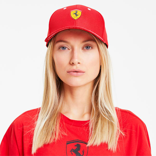 Scuderia Ferrari Fanwear Unisex Baseball Cap, Rosso Corsa, extralarge-IND