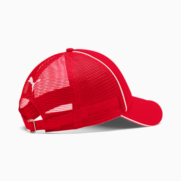 Scuderia Ferrari Fanwear Trucker Cap, Rosso Corsa, extralarge