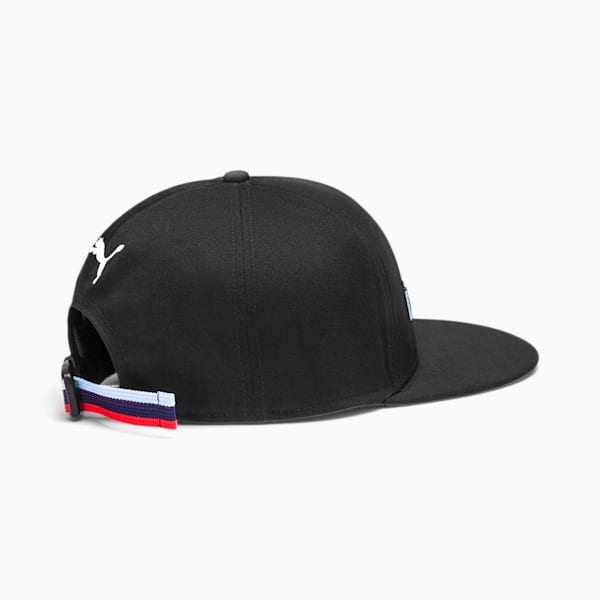 BMW M Motorsport Flatbrim Cap, Puma Black, extralarge