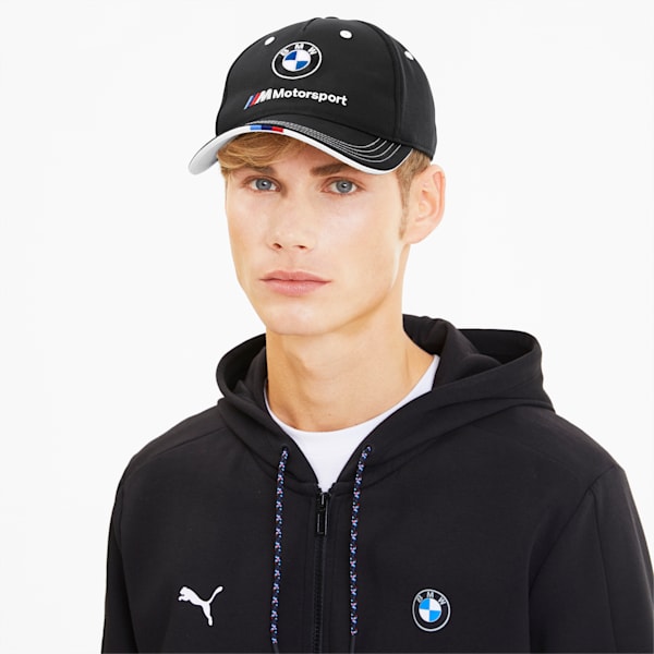 BMW M Motorsport Baseball Cap, Puma Black, extralarge