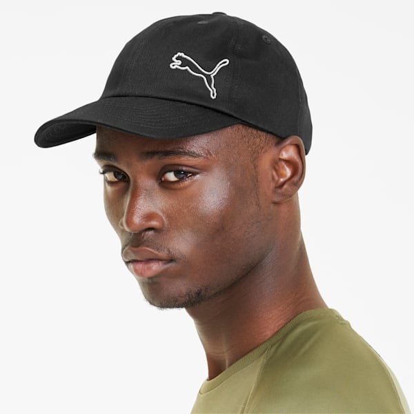 Gorra Essentials II, Puma Black-Big Cat, extralarge