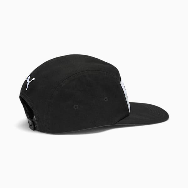 PUMA 5 Panel Cap, Puma Black-High Rise, extralarge