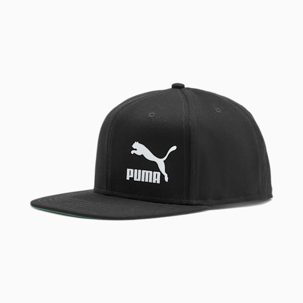 Lifestyle Colorblock Cap, Puma Black-Puma White, extralarge