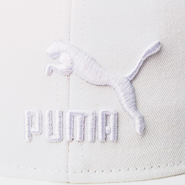 Archive Logo Baseball Cap, Puma White-puma white Logo, extralarge