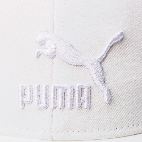 Gorra de béisbol Classics Archive Logo, Puma White-puma white Logo, extralarge