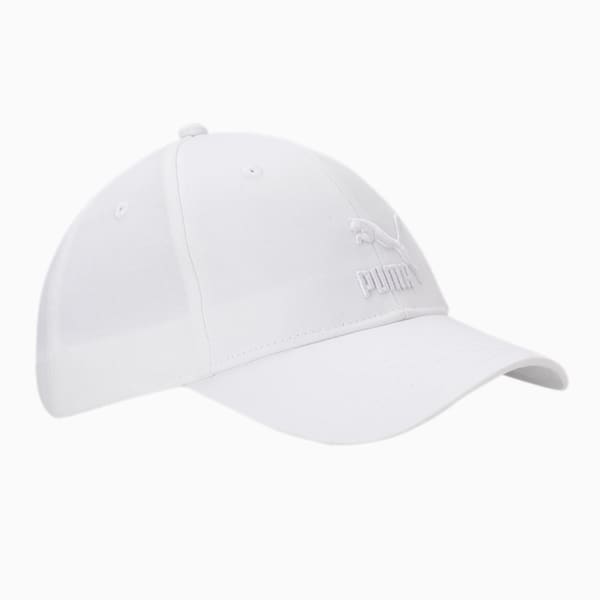 Archive Logo Baseball Cap, Puma White-puma white Logo, extralarge-IND