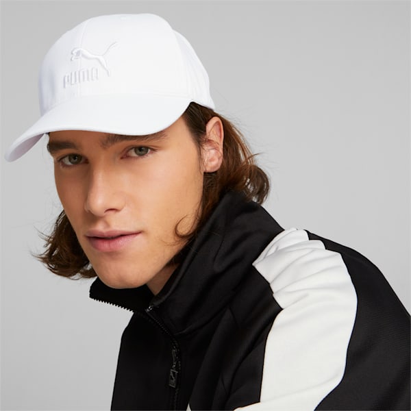 Archive Logo Baseball Cap, Puma White-puma white Logo, extralarge-GBR