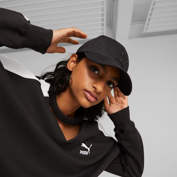 Archive Logo Baseball Cap, Puma Black-black Logo, extralarge-GBR
