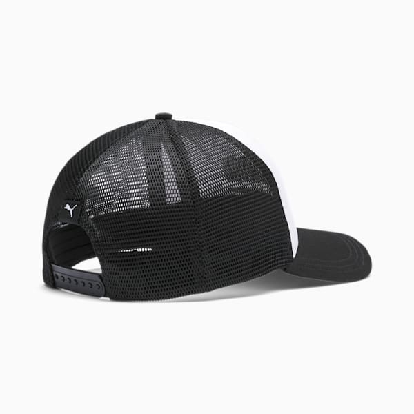 Gorra Trucker Classics Basketball, Puma White-Puma Black, extralarge