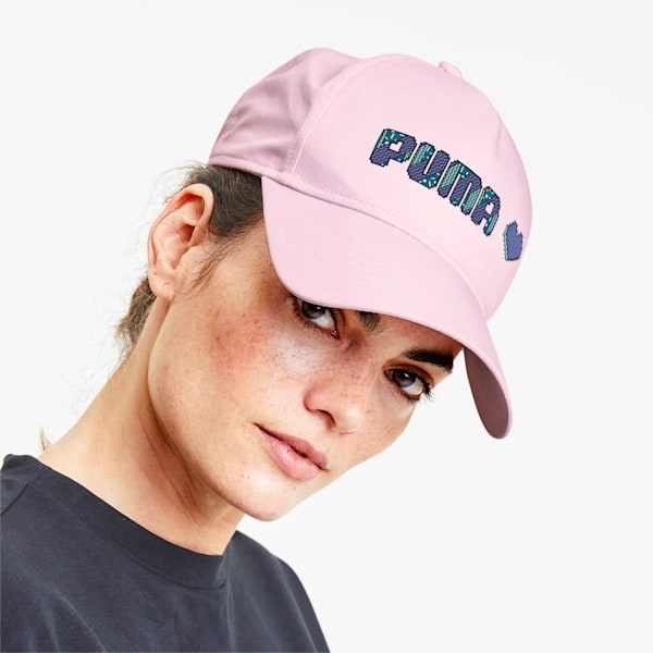 Women's Valentine Cap, Lilac Snow-Valentine´s, extralarge