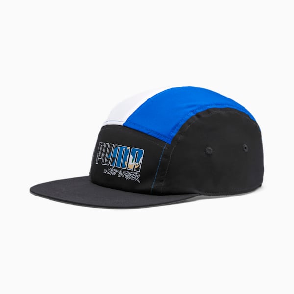 PUMA x SONIC Kids' Cap, Puma Black-Palace Blue, extralarge