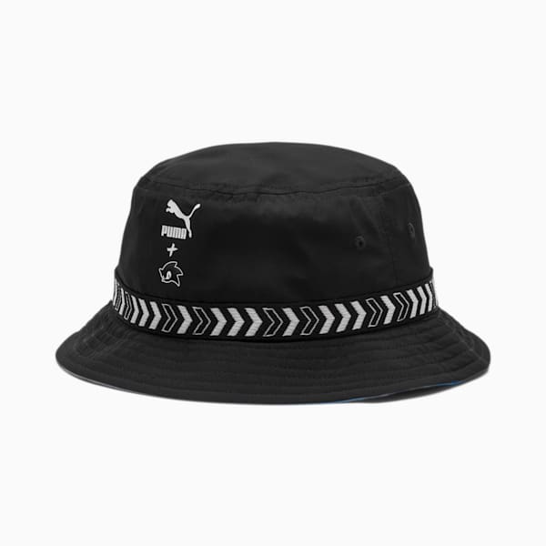PUMA x SONIC Kids' Bucket Hat, Puma Black, extralarge