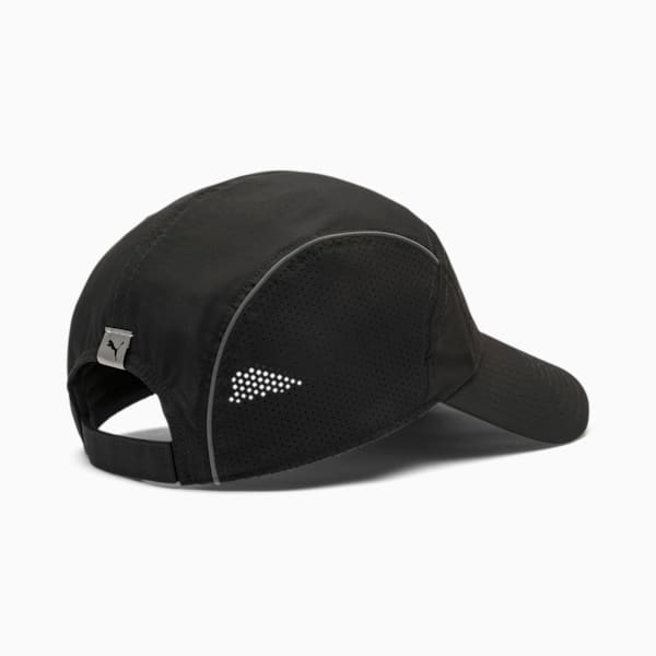 Performance Reflective Logo Running Cap, Puma Black, extralarge-IND