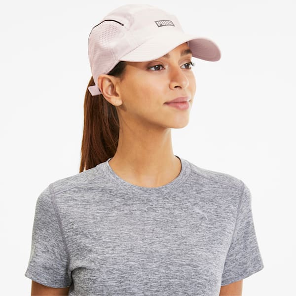 Performance Running Cap, Rosewater, extralarge