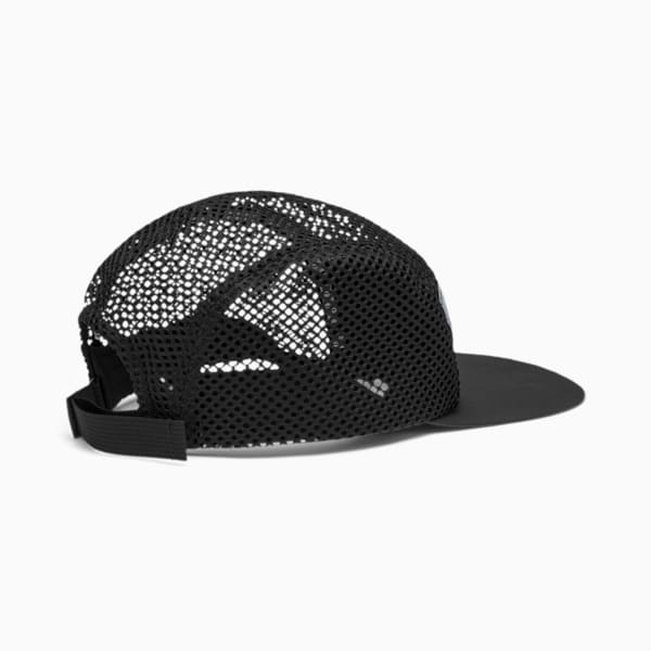 Foldable Trail Cap, Puma Black-Puma Silver-reflective, extralarge