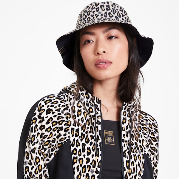 PUMA x CHARLOTTE OLYMPIA Bucket Hat, Puma Black, extralarge
