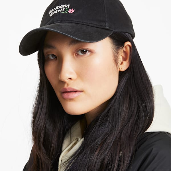 PUMA x RANDOMEVENT Cap, Puma Black, extralarge