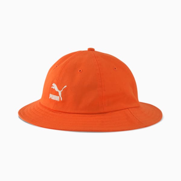 PUMA x RANDOMEVENT Bucket Hat, Vermillion Orange, extralarge