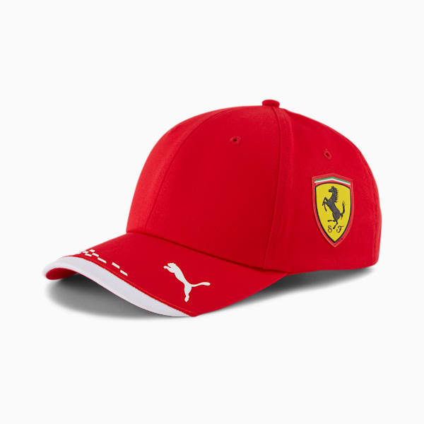 Gorra Team Réplica Scuderia Ferrari, Rosso Corsa, extralarge