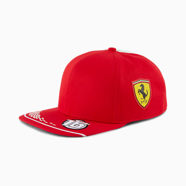 Scuderia Ferrari Replica Leclerc Cap, Rosso Corsa, extralarge
