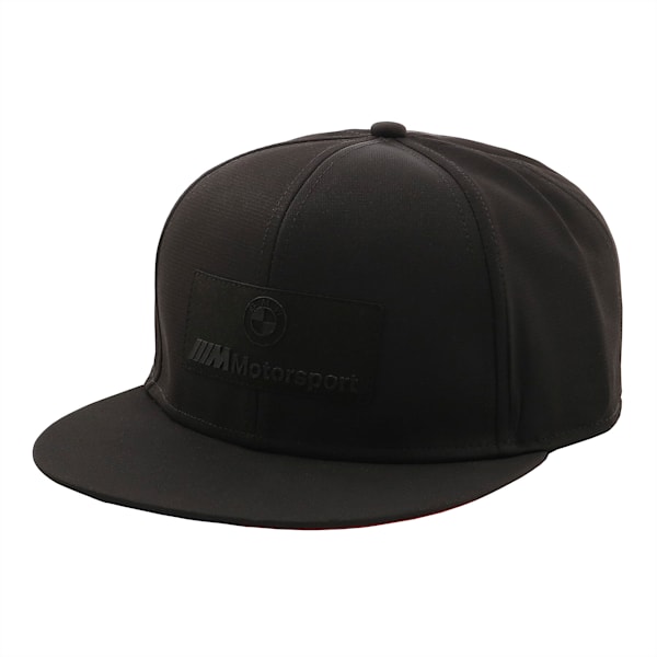 BMW M Motorsport Flat Brim Cap, Puma Black, extralarge