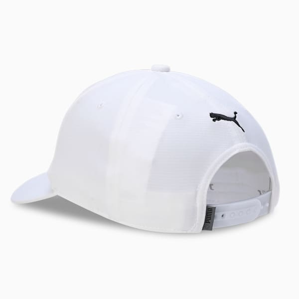 Boys' Golf Cap, Bright White, extralarge-IND