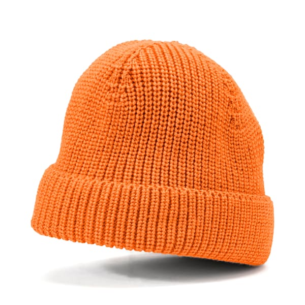 PUMA x HELLY HANSEN Beanie, Puma Black-Orange Popsicle, extralarge
