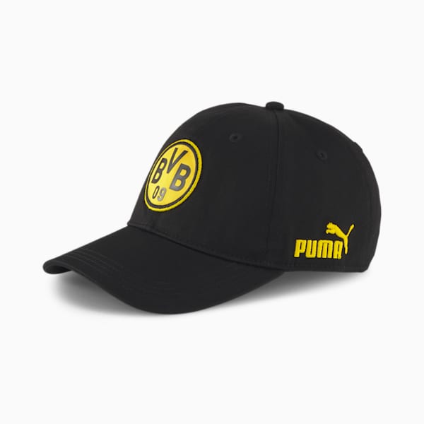 BVB ftblCulture Baseball Cap, Puma Black-Cyber Yellow, extralarge