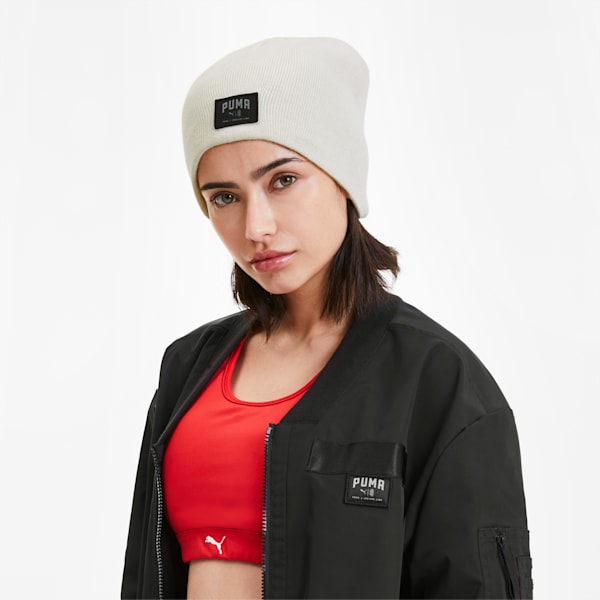 AL x PUMA Women's Beanie, Whisper White, extralarge