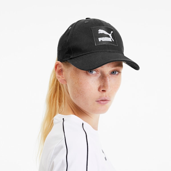 Archive Logo Label Cap, Puma Black, extralarge