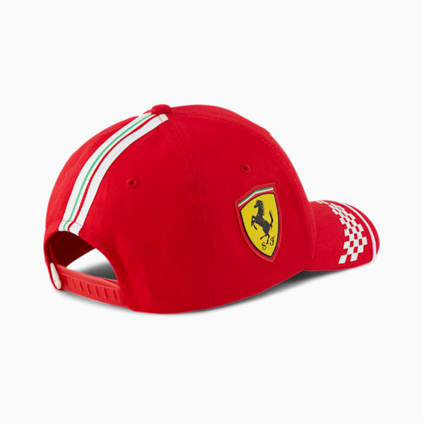 Scuderia Ferrari Vettel Kids' Baseball Cap, Rosso Corsa, extralarge