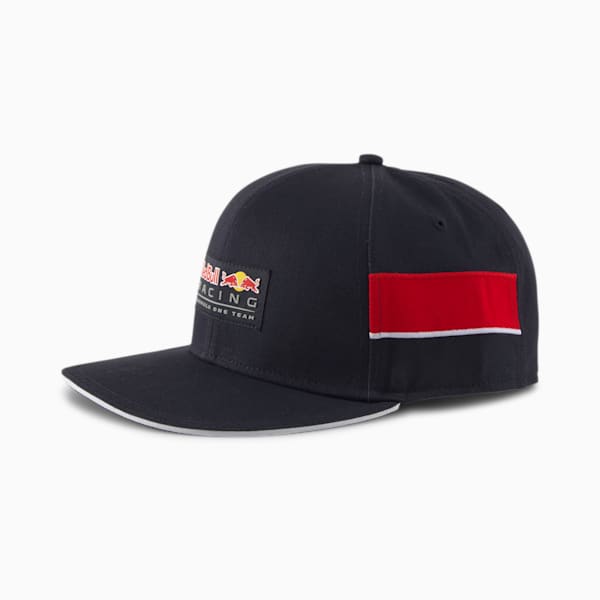 Red Bull Racing Lifestyle Flat Brim Cap, NIGHT SKY, extralarge