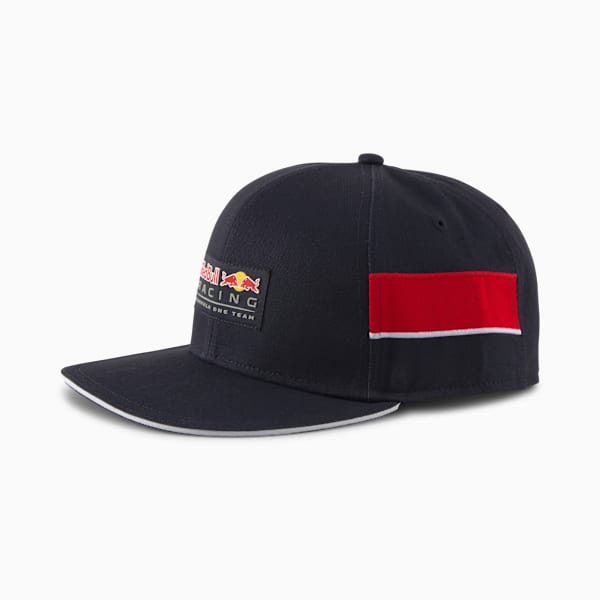 Red Bull Racing Lifestyle Flat Brim Cap, NIGHT SKY, extralarge