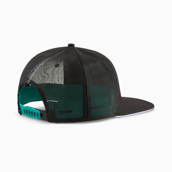 Gorra Mercedes Flat Brim, Puma Black, extralarge