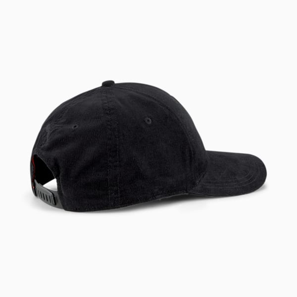 Scuderia Ferrari Style Baseball Cap, Puma Black, extralarge