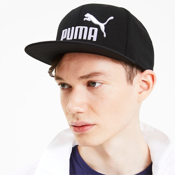 Gorra de visera plana, Puma Black, extralarge