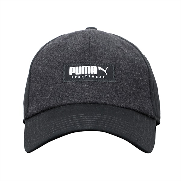 Fabric Baseball Cap, Puma Black