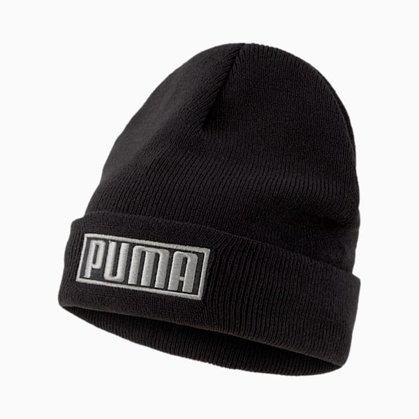 PUMA Mid Fit Beanie, Puma Black, extralarge