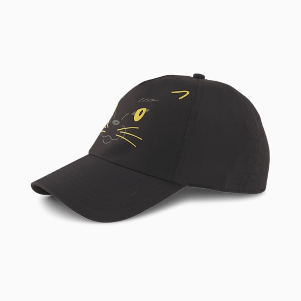 Animal Kids' Baseball Cap, Puma Black-Panther, extralarge