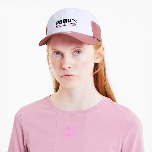 The Unity Collection TFS Performance Cap, Puma White-Foxglove, extralarge