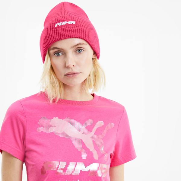 PUMA Trend Beanie, Glowing Pink, extralarge