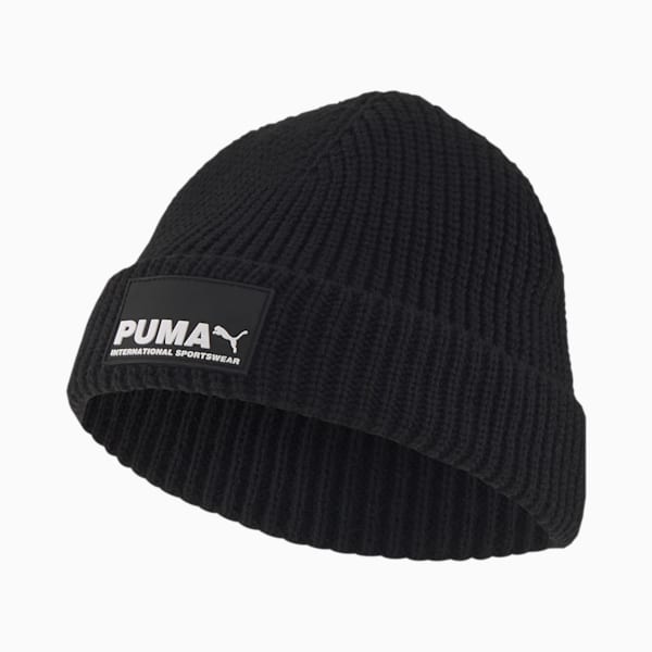 Progressive Street Beanie, Puma Black, extralarge